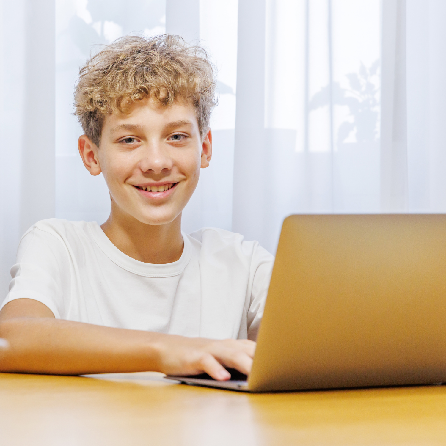 Student receiving personalized online instruction at Falcon View Online, highlighting special education support services in Minnesota.